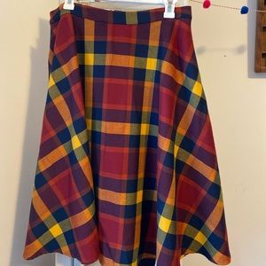 ModCloth plaid skirt
